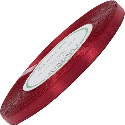 Obrázok produktu pre Saténová červená stuha na víno 6 mm - 32mb