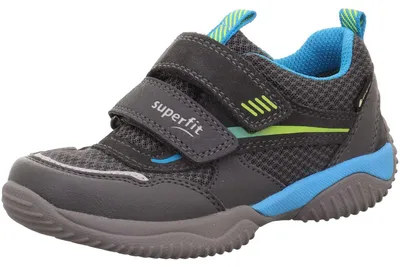 Produktbild von Superfit Gore-Tex Storm Kinder Wasserdichte Sportschuhe Grau/Türkis, 1-006386-2000 - Gr. 37