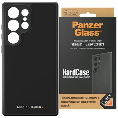 Zdjęcie produktu dla PanzerGlass ® HardCase Black w. D3O® Samsung Galaxy S24 Ultra, Pokrowiec, Samsung, Samsung - Galaxy S24 Ultra, Czarny