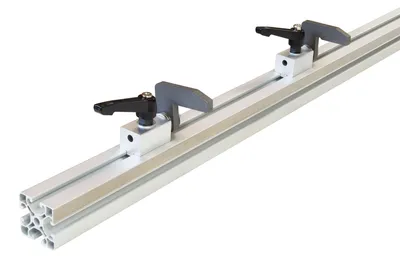 Produktbild von SCHMIDT systemprofile Längenanschlag D 1m-1m Mitte Aluminium Anschlag Profil
