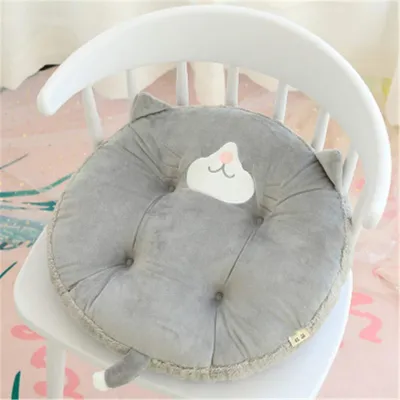 Immagine prodotto di Omgoods - Cuscino per la schiena da 45 cm - Cuscino in peluche - Supporto lombare confortevole - Superficie morbida - Lavabile - Allevia la tensione muscolare della schiena