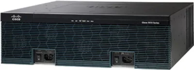 Produktbild von Cisco 3925, Ethernet-WAN, Gigabit Ethernet, Schwarz