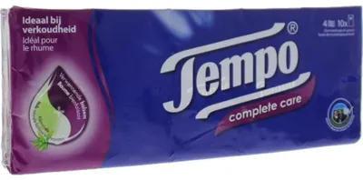 Productafbeelding van Tempo Zakdoekje Complete Care (10 stuks)