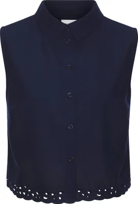 Produktbild von LASCANA Blusentop navy Größe 42