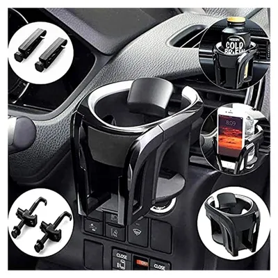 Produktbild von 2 in 1 Universal Auto Becherhalter und Getränkehalter mit Handyhalterung