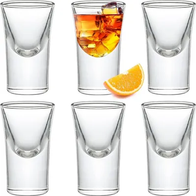 Obrázek produktu pro sada 6 miniskleniček o objemu 15 ml na koktejly, likéry, tequilu, espresso, aperitivy