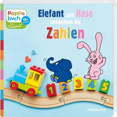 Produktbild von Elefant und Hase entdecken die Zahlen