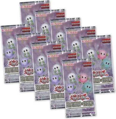 Produktbild von Yu-Gi-Oh! Brothers of Legend - 10 Booster Packungen im Sparpack 1. Auflage deutsch