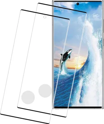 Produktbild von 2 Stück Schutzglas für Samsung Galaxy S23 Ultra Panzer Schutz Glas 9H Härte Panzerfoile 3D Volle Abdeckung für Galaxy S23 Ultra 5G