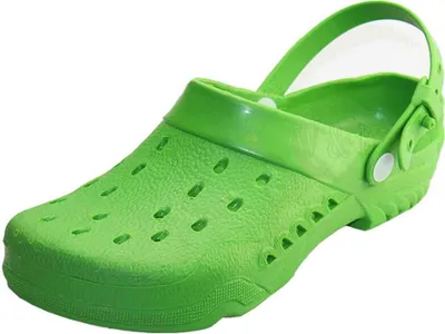 Produktbild von Gartenclogs Löcher Fersenriemen 45687 Hellgrün / hellgrüne Sohle 36/37