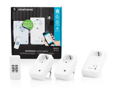 Obrázek produktu pro Smartwares SH5-SET-GW, Vnitřní, Bílá, 0 - 30 m, 60 m, Bezdrátový, Wi-Fi
