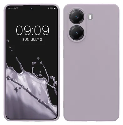 Produktbild von kwmobile Handyhülle für Xiaomi Poco X7 Pro 5G Hülle - weiches Handy Silikon Case - Schutzhülle Cover - Lavendel