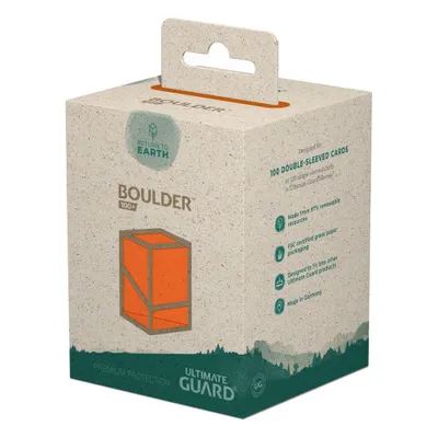 Obrázek produktu pro Ultimate Guard Return To Earth Boulder Deck Case 100+ Standardgröße Orange