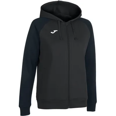 Obrázok produktu pre Dámska bunda s kapucňou Joma Academy IV - Dark Grey Mottled / Black