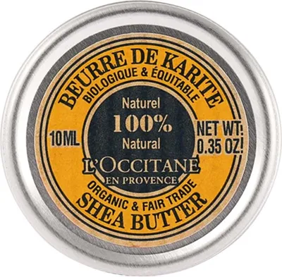 Produktbild von L'Occitane Shea Organic Shea Butter, Butter, Unisex, Nährend, Schutz, Jeder Hauttyp, 10 ml, CE
