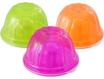 Imagen del producto de Floris - moldes con forma de hormigas (para postres) para pudín/gelatina - juego de 6 recipientes para servir postres