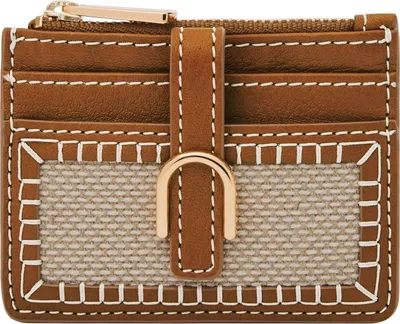 Produktbild von FOSSIL Kartenhalter Vada Card Case Natural Brown braun