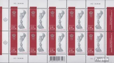 Produktbild von Briefmarken Estland 2006 Mi 554Klb Kleinbogen (kompl.Ausg.) postfrisch Schützen