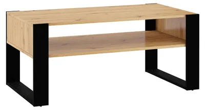 Immagine prodotto di Tavolino Nuka F 110x60 rovere artigianale nero