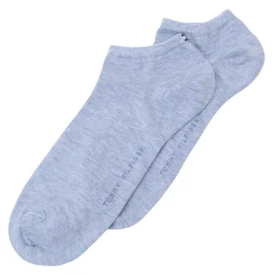 Produktbild von Tommy Hilfiger - Liner Socken für Damen, Meliert (2er-Pack) NA1373 (34 EU - 38 EU) (Hellblau)