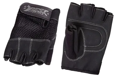 Produktbild von Best Sporting Universal Fitnesshandschuhe, schwarz