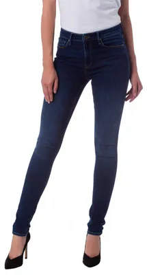Productafbeelding van Cross Jeans, dames broek, Natalia skinny jeans, modelnummer 448, kleur blauw (donker steen 063), maat W26/L32