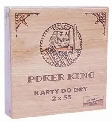 Obrázok produktu pre Poker King hracie karty 2x55 CARTAMUNDI