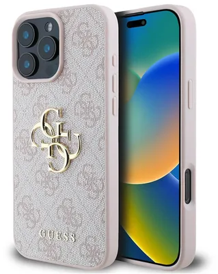 Produktbild von GUESS 3666339327675, Cover, Apple, Apple iPhone 16 Pro Max, 17,5 cm (6.9"), Pink