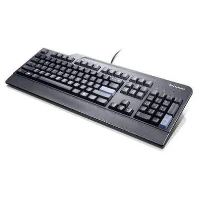 Produktbild von Lenovo Preferred Pro USB Keyboard (Business Black) - U.S. English, Kabelgebunden, USB, QWERTY, Schwarz