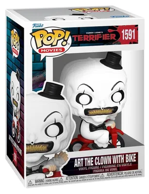 Obrázok produktu pre Figúrka Funko POP Terrifier 1591 Art the Clown with Bike