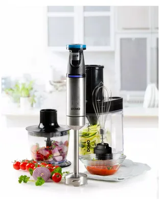 Produktbild von Domo DO9254M, Pürierstab, 1,25 m, 800 W, Schwarz, Edelstahl
