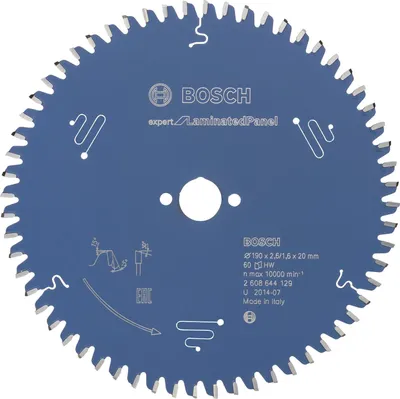 Produktbild von Kreissägeblatt Expert for Laminated Panel, H 190 x 20, Z60