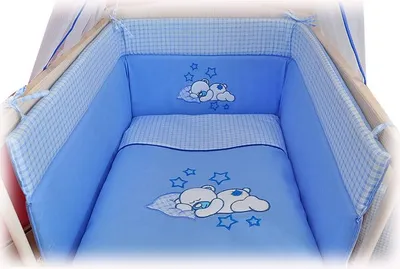 Produktbild von Aruś 5-teiliges Kinderbettwäsche Set mit Stickerei