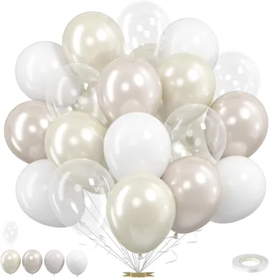 Productafbeelding van Ballonnen 30 cm, 50 stuks, latex, voor feestdecoratie