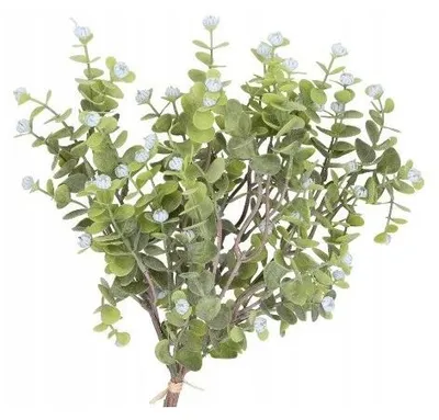 Produktbild von Blumenstrauß, kleiner Blumenstrauß, Buchsbaumzweige, künstliche Blumen