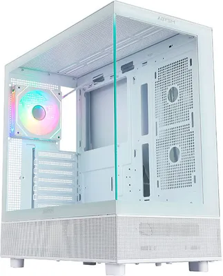 Productafbeelding van ABYSM Danube SAVA H400, Desktop, PC, Wit, ATX, ITX, Micro ATX, SPCC, Gaming