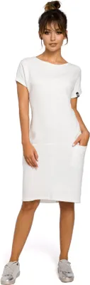 Produktbild von BeWear Midikleid für Frauen Almut B050 hellgrau XXL