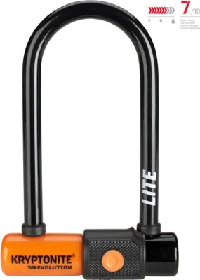 Produktbild von Kryptonite Evolution Mini-6 Lite Bügelschloss Schwarz