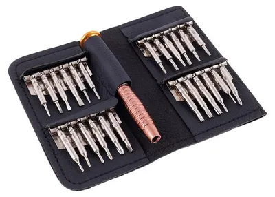 Image de Jeu de tournevis de précision Carmotion, 25 pièces