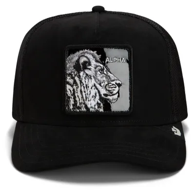 Produktbild von Goorin Bros. OG Trucker Cap Core Mesh Black Out Lion Void