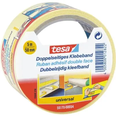 Imagen del producto de tesa 56170-00004-11: Cinta adhesiva de doble cara, universal, de 50 mm x 5 m