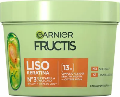 Image de Fructis Keratin Smoothing Mask 370ML - Vegan & Cruelty Free