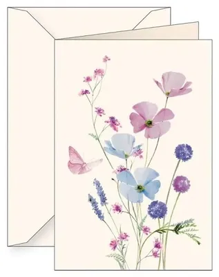 Immagine prodotto di Karnet B6 + copertina 6166 "Fiori" - Tassotti