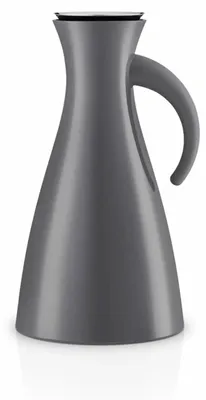Produktbild von Eva Solo Isolierkanne, Kaffeekanne, Thermokanne, Teekanne, Glas/Kunstoff/Edelstahl, Grau, 1 L, 502915