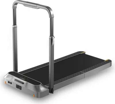 Produktbild von Kingsmith Walking Pad TRR2F R2 elektrisches Laufband, 110 kg, 0,5 km/h, 12 km/h, Kalorien, Distanz, Geschwindigkeit, Step counter, Zeit, Grau, Silber, Run, Gehen