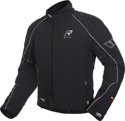 Produktbild von Rukka Comfo-R GTX Motorrad Textiljacke, schwarz/silber, 48