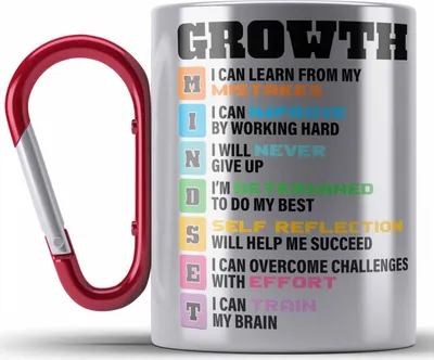 Produktbild von Trendation - Motivation Spruch Edelstahl Tasse Karabiner Geschenk Selbstständige Entrepreneur Gechenkidee Boss (Rot)