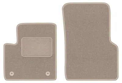 Productafbeelding van Velours voormatten voor Renault Espace III 1996-2002 (MPV) – 2-delig, beige, op maat – Wielganizator LUX