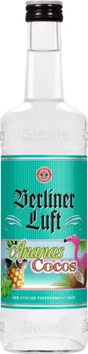 Obrázok produktu pre Berliner Luft Ananásovo-kokosovo-mätový likér | 18 obj. % | 0,7 l