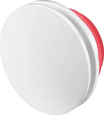 Zdjęcie produktu dla Whisper – designerski zawór – tworzywo sztuczne – Ø125 mm – biały RAL9016